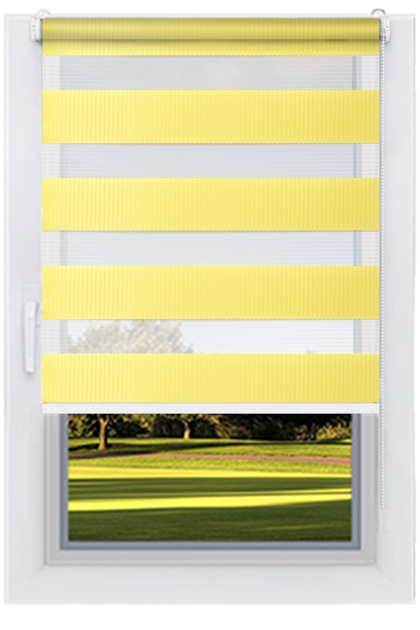 Ролета День ніч Жовтий, фото 1
