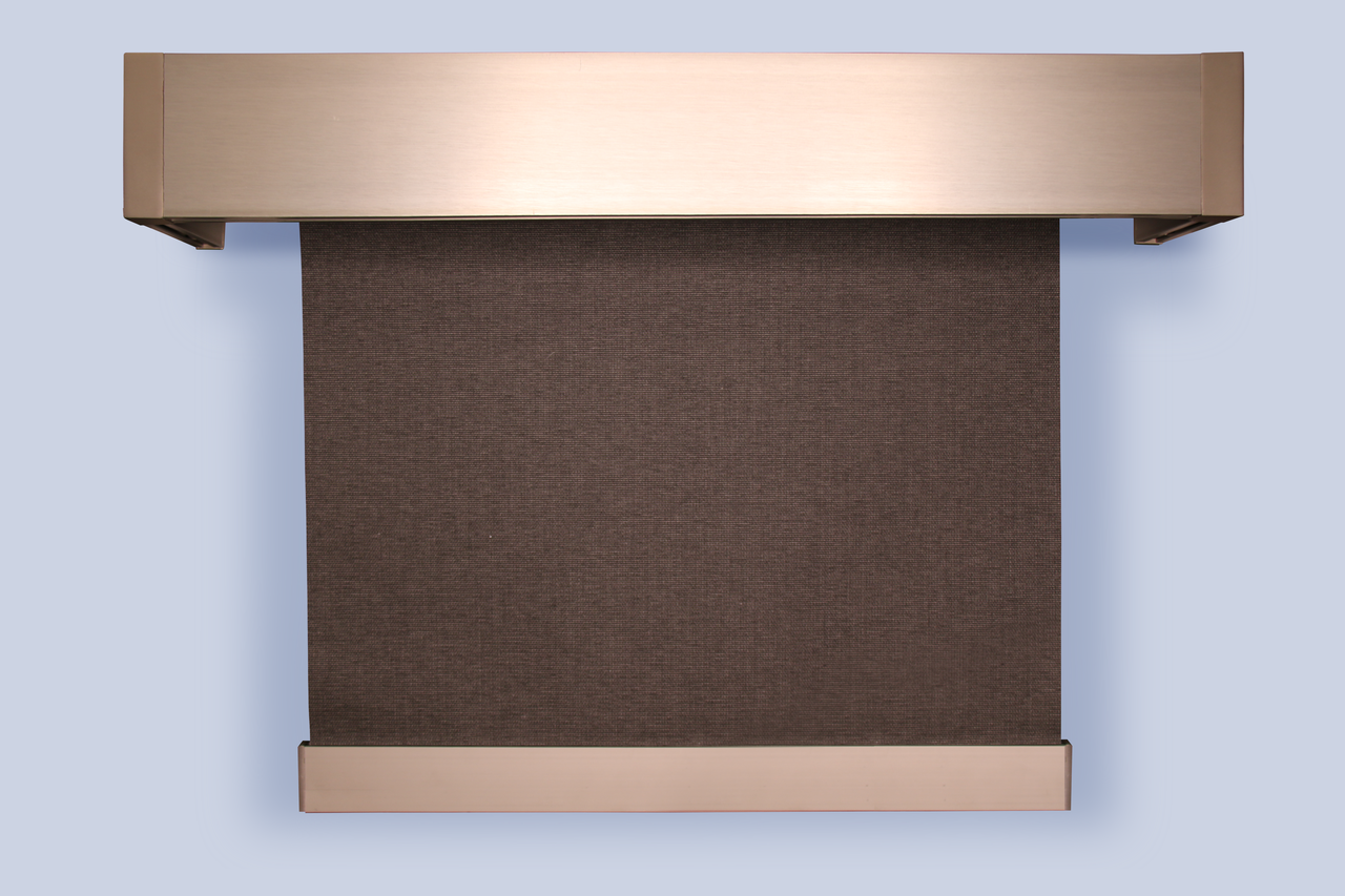 Тканинний ролет Luna Ферум з декоративним коробом TopLine, фото 1