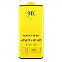 Захисне скло TDG 9D для Realme C55 чорний Full Glue 0,26 мм