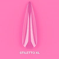 Гелевые типсы для наращивания Luna Stiletto XL - 500 шт.