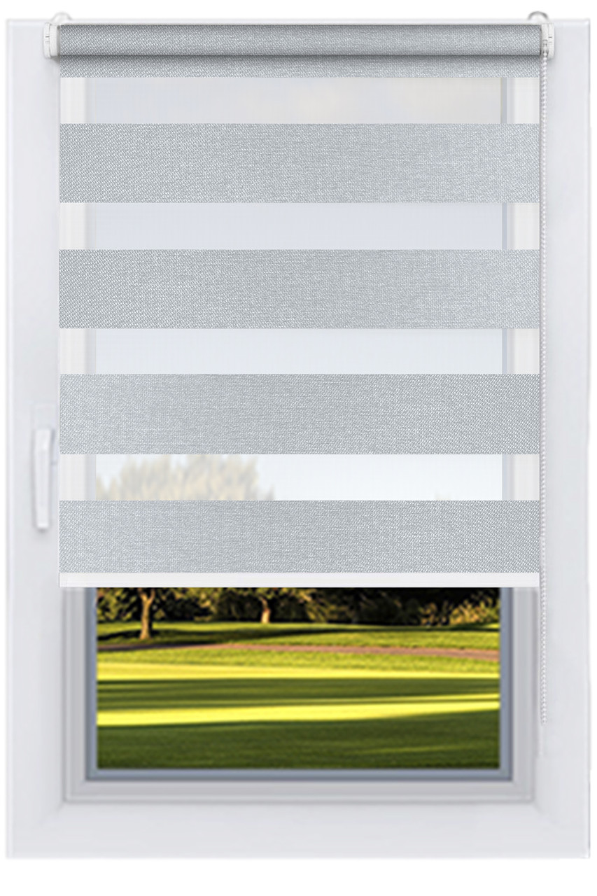 Ролета День Ніч Мілано Білий, фото 1