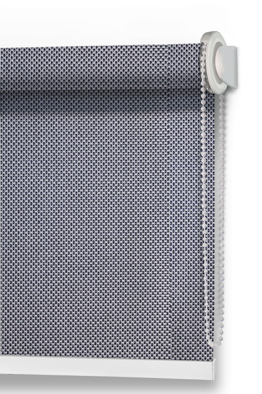 Напівавтоматичні ролети жалюзі Скрін Чорно Сірий Spring (Італія), фото 1