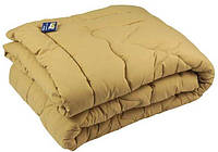 Одеяло Руно зимнее шерстяное в микрофибре бежевое 140х205 см