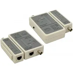 Тестер Cablexpert NCT-1 для RJ45, RG58 кабелів