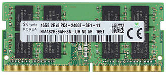 Пам'ять для ноутбука SK Hynix DDR4 16 Gb SO-DIMM 2Rx8 PC4-2400T б/в
