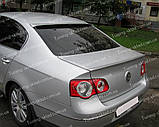 Спойлер на скло Фольксваген Пассат Б6 (спойлер заднього скла Volkswagen Passat B6), фото 4