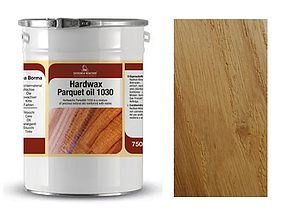 Олія паркетна Parquet Oil 1030 на дубі/ясені (колір-Прозорий), Borma Wachs