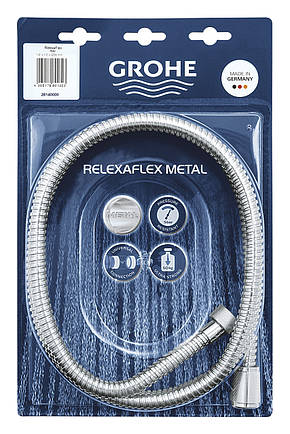 Душовий шланг 2000 Grohe Relexaflex Metal (28140000), фото 3