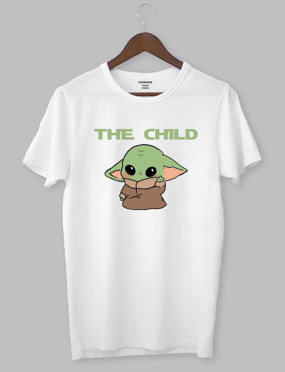 Крута футболка з прикольним принтом "THE CHILD"