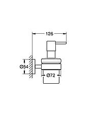 Дозатор рідкого мила Grohe Essentials New (40448001), фото 4