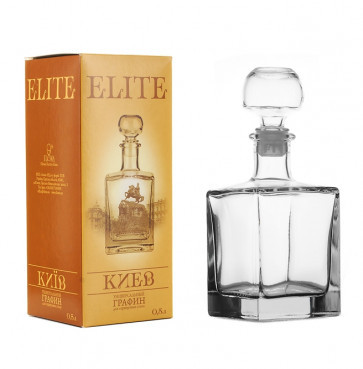 Графин для горілки ILONA Кіммерія 0,5 л з кришкою (9452) HD, фото 1