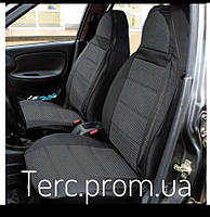 Модельні автомобільні чохли "ПІЛОТ" ВАЗ 2106 (сіро черні)