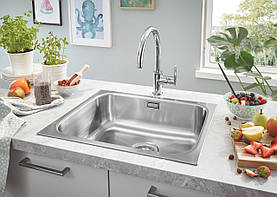 Мийка для кухні із нержавіючої сталі Grohe K200 (31719SD0), фото 5