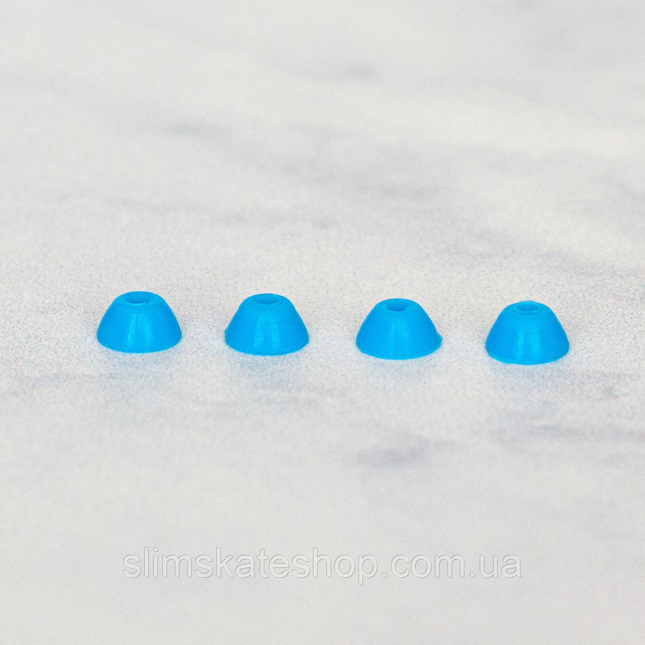 Бушинги для фінгерборду Slim Urethane Bushings Cone Shape (блакитні, комплект 4 шт)