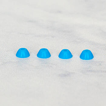 Бушинги для фінгерборду Slim Urethane Bushings Cone Shape (блакитні, комплект 4 шт)