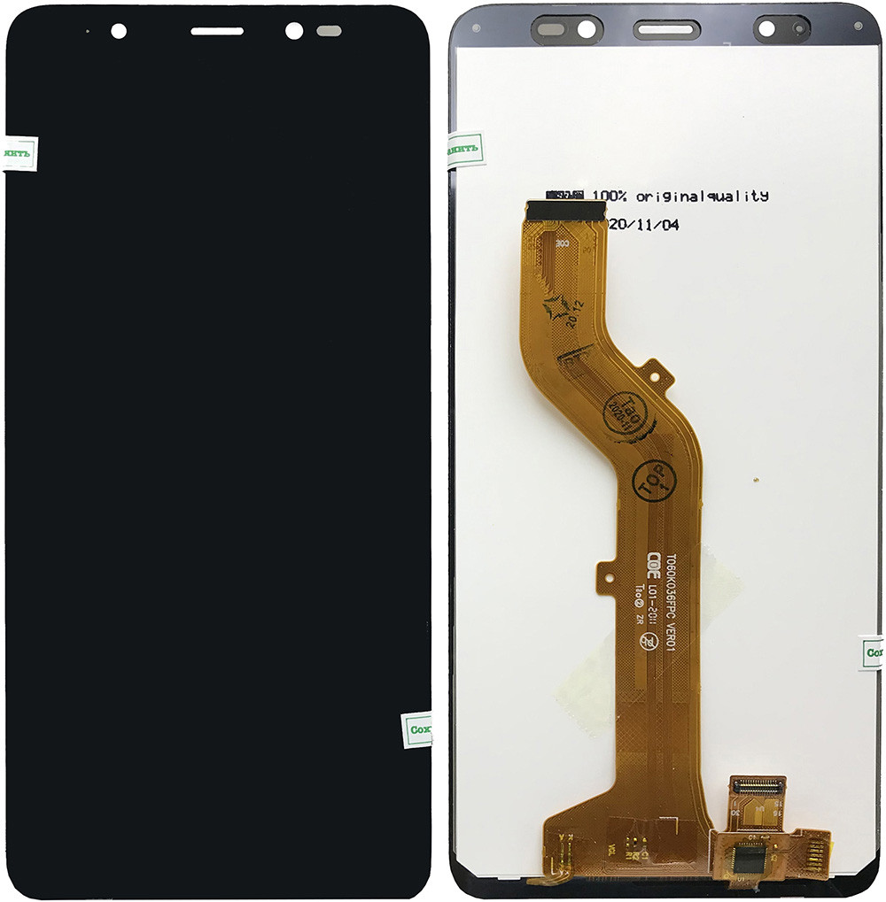 Дисплей + сенсор для TECNO POP 4 (BC2) Black 2