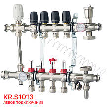 Колектор з вбудованим змішув. вузлом KOER KR.S1013-4 1"х4 SUS304 та євроконусами 3/4-16 (KR2947), фото 5