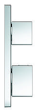 Термостат прихованого монтажу на 2 споживачі Grohe Grohtherm Cube (24154000), фото 4