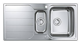 Мийка для кухні із нержавіючої сталі Grohe K500 (31572SD1), фото 4