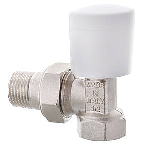 Кран радіаторний регулювальний Roho R5550-050 - 1/2" кутовий (RO0128), фото 3