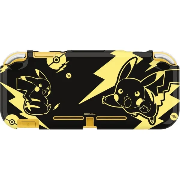 Чохол для ігрової приставки Hori Duraflexi Protector (Pokemon: Pikachu) for Nintendo Switch Lite Black Gold