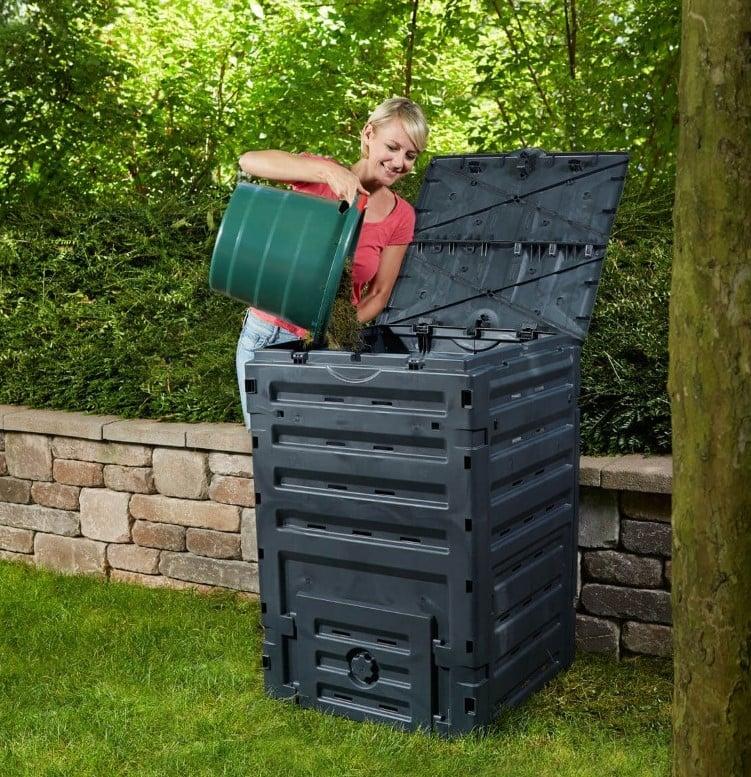 Купить Компостер GRAF Eco-Master 450 л с решеткой от грызунов (комплект ...