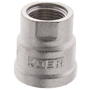 Муфта редукційна 3/8"x1/2" KOER KF.C0406 (KF0018), фото 4