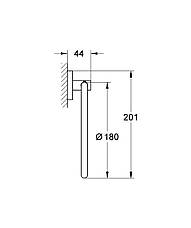 Кільце для рушника Grohe Essentials New (40365001), фото 5
