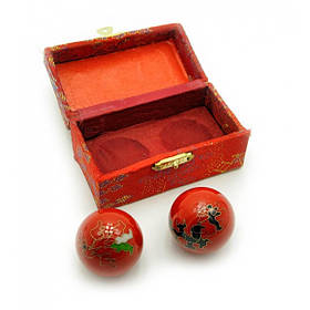 Кулі масажні музичні "Фенікс та Дракон" червоні