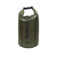 Гермомешок PVC Diamond Rip-Stop 10 Tramp UTRA-111-olive 10 л, World-of-Toys