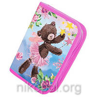 Пенал шкільний "LEADER - Балерина" 21х13,5х4см