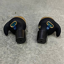 Беруші для стрільби Earmor M20, активні, NRR 22, колір - Койот (коричневий), активні беруші військові (M20-CB), фото 3