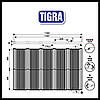 Модульна черепиця — TIGRA (0.803 м2) РЕМА RAL 3005, фото 7