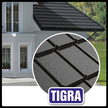 Модульна черепиця — TIGRA (0.803 м кв) Рurmat RAL, фото 1