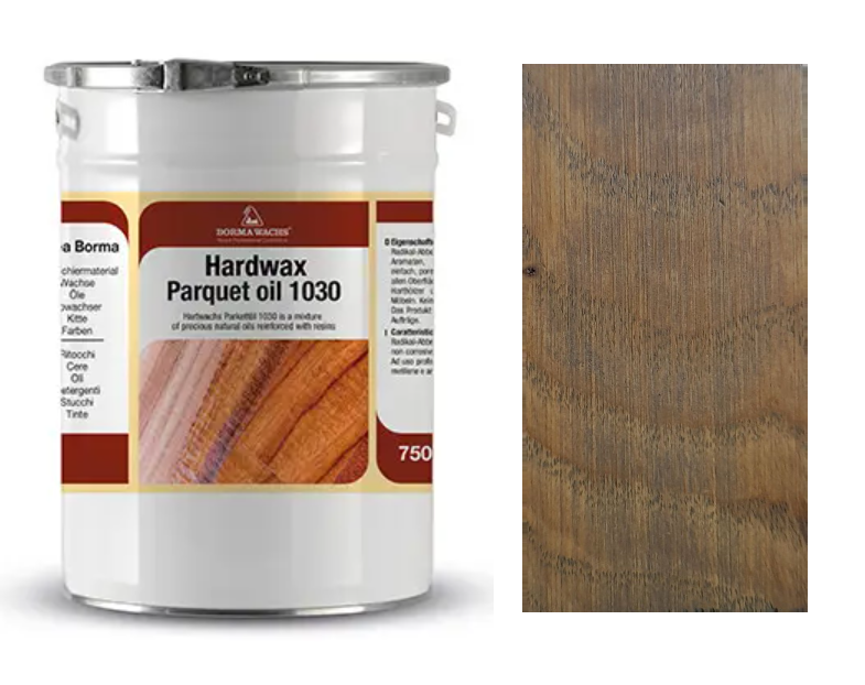 Олія паркетна Parquet Oil 1030 на дубі/ясені (колір-Галіція), Borma Wachs