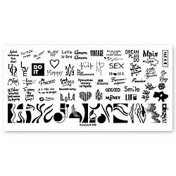 Пластина для стемпінгу RichColor №95