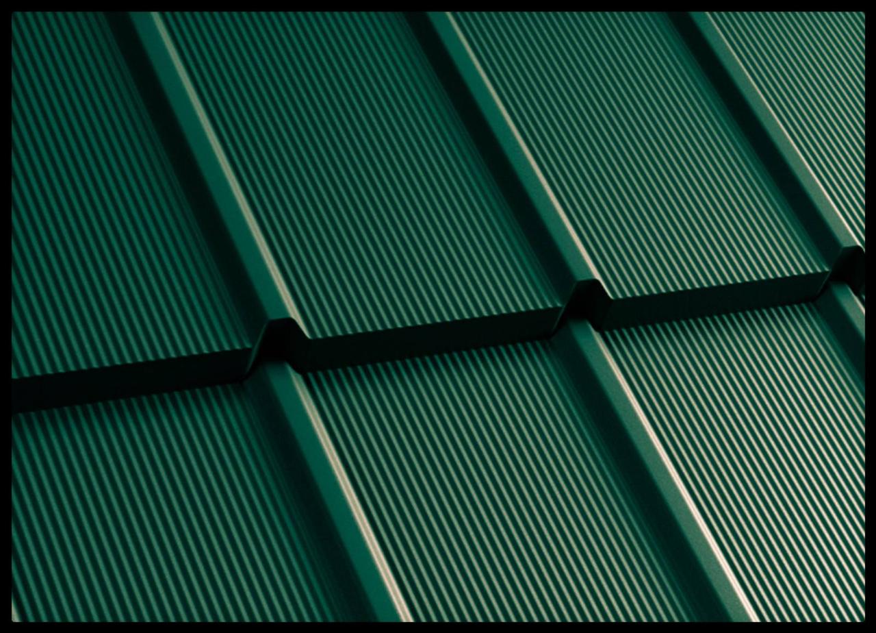 Модульна черепиця — TIGRA (0.803 м2) РЕМА RAL 6005