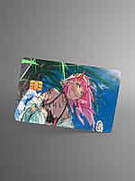 Наклейка на банковскую карту "Аниме 3"