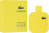 Мужские духи Lacoste Eau De Lacoste L.12.12 Jaune - Optimistic (Лакоста Джун Оптимистик) 100 ml/мл