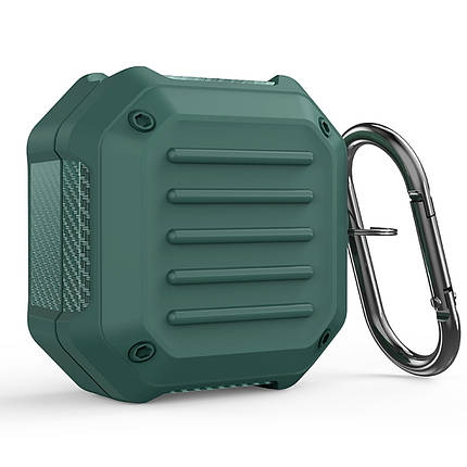 Силіконовий чохол Shockproof case для Samsung Galaxy Buds 2 Pro зелений, фото 1