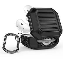 Силіконовий чохол Shockproof case для Samsung Galaxy Buds Live чорний, фото 3