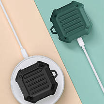 Силіконовий чохол Shockproof case для Samsung Galaxy Buds Live чорний, фото 4