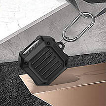 Силіконовий чохол Shockproof case для Samsung Galaxy Buds Live чорний, фото 5