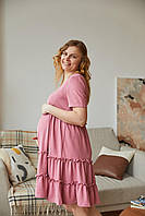 Платье для беременных и кормящих мам легкое летнее Размер M на ОГ 88-92