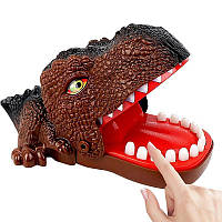 Дитяча настільна гра Динозавр-кусачка | Динозавр-дантист