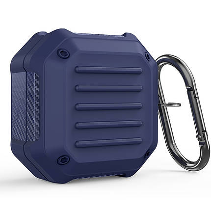 Силіконовий чохол Shockproof case для Samsung Galaxy Buds 2 Pro синій, фото 1