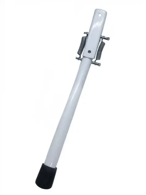 Дверний упор (ніжка) 25х450 білий, фото 1