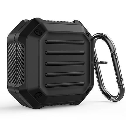 Силіконовий чохол Shockproof case для Samsung Galaxy Buds Live чорний, фото 1
