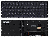 Клавіатура для ноутбука HP Elitebook (745 G7) Black з покажчиком (Point Stick), з підсвіткою (Light), (Black