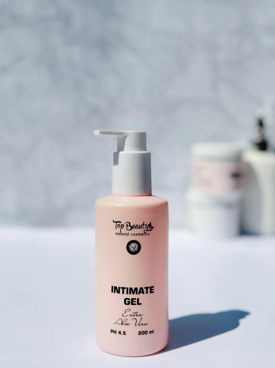 Гель для інтимної гігієни із соком алое вера Top Beauty 200 мл, фото 1